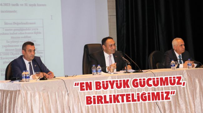 TOROSLAR BELEDİYESİ MAYIS AYI MECLİS TOPLANTISININ BİRİNCİ BİRLEŞİMİ GERÇEKLEŞTİ