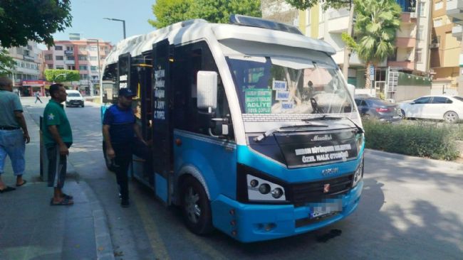 Tarsus’ta toplu taşıma araçlarına sıkı denetim