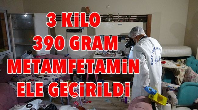 TAM BİR UYUŞTURUCU LABORATUVARI