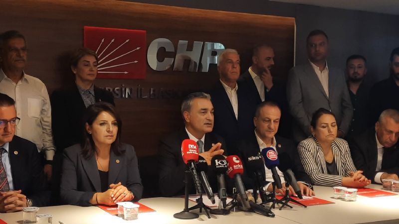 CHP heyeti Mersin'de: “Sonuna kadar burada olacağız”