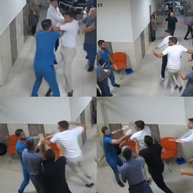 Sağlıkçılar şiddete maruz kaldı