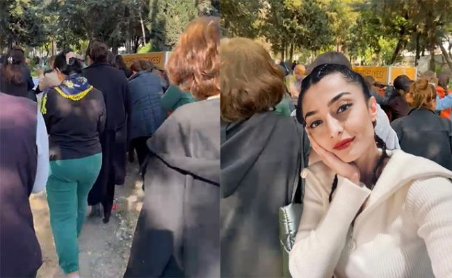 Boşandığı polis eşi tarafından öldürülen kadının tabutunu kadınlar taşıdı