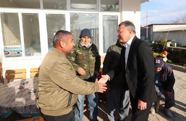 Başkan Turgut, Sökün Mahallesi'ni Ziyaret Etti