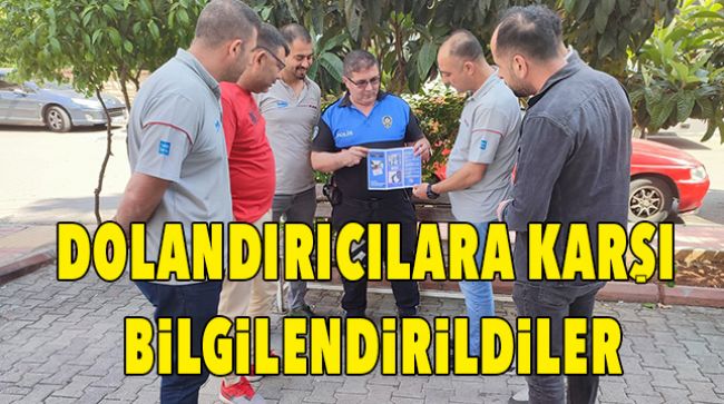 VATANDAŞLARI BİLGİLENDİRDİLER