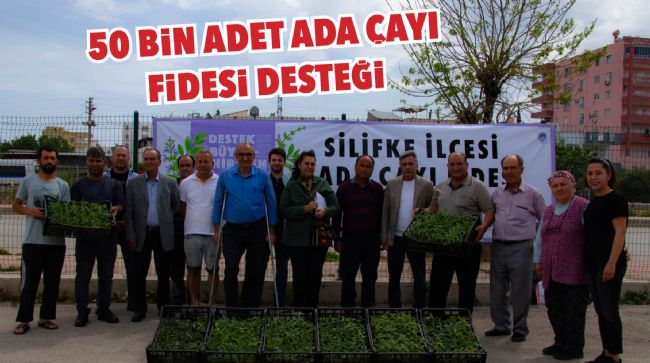SİLİFKE'DE ÜRETİCİLERE DESTEK