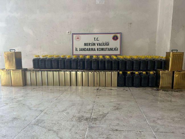 Mersin'de sahte zeytinyağı operasyonu