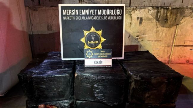 Mersin Limanı'ndaki 298 kilo kokainle ilgili 2 şüpheii gözaltına alındı