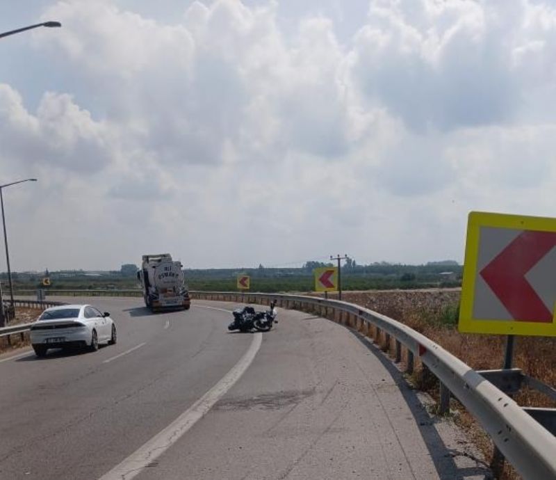  Motosiklet kazasında sürücü hayatını kaybetti