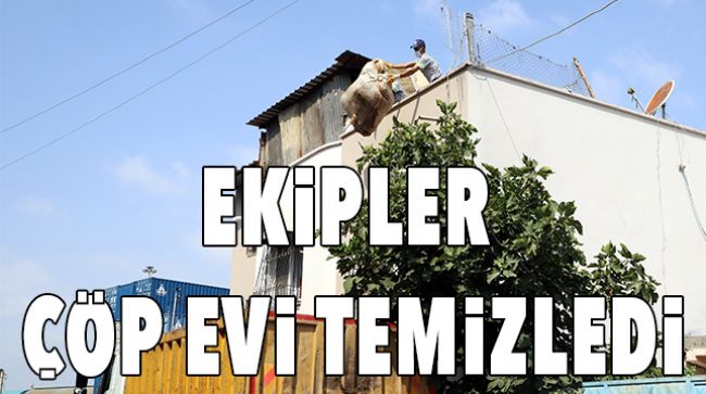EVDEN 3 KAMYON ÇÖP ÇIKTI