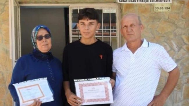 Bozyazı’da ilçe birincisi Ali Can Çelik oldu
