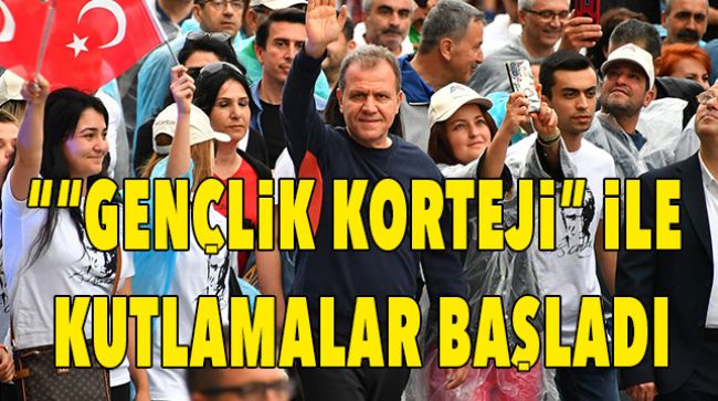 19 MAYIS COŞKUSU MERSİN’DE BAŞLADI