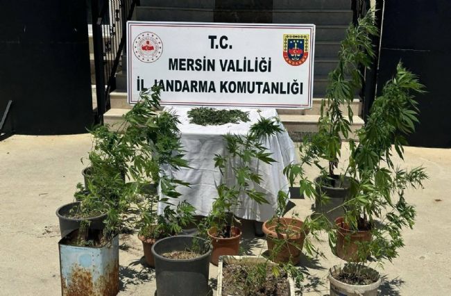 Mersin'de uyuşturucu operasyonu: 2 kişi yakalandı
