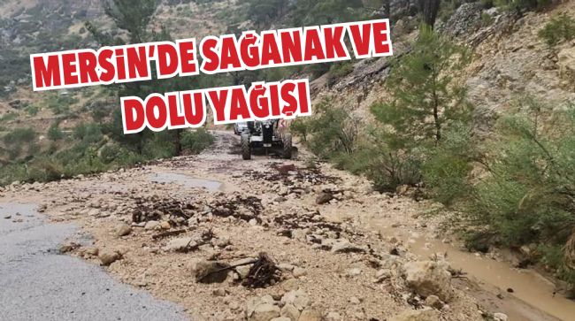 EKİLİ ALANLAR VE YOLLAR ZARAR GÖRDÜ