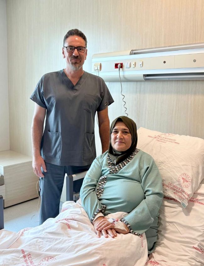Mersin Şehir Hastanesi, Iraklı Hastaya umut oldu