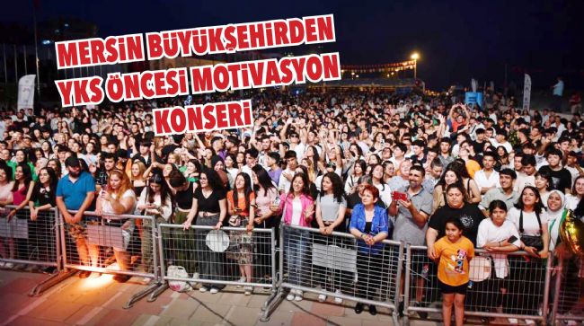 BÜYÜKŞEHİR ÖĞRENCİLERİ İÇİN MOTİVASYON KONSERİ DÜZENLEDİ