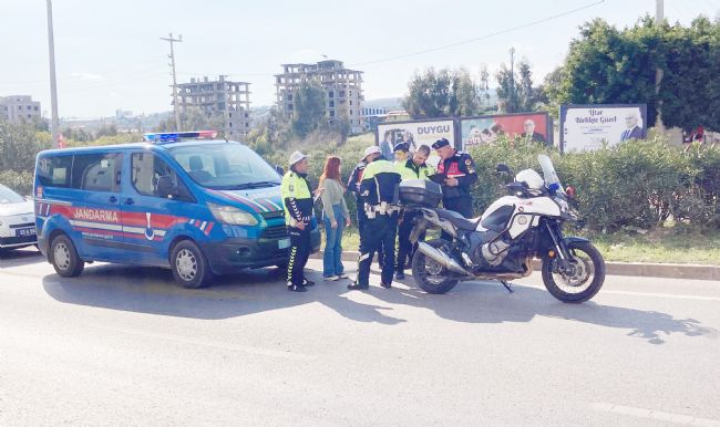 Mersin'de trafik kazası: 2 yaralı