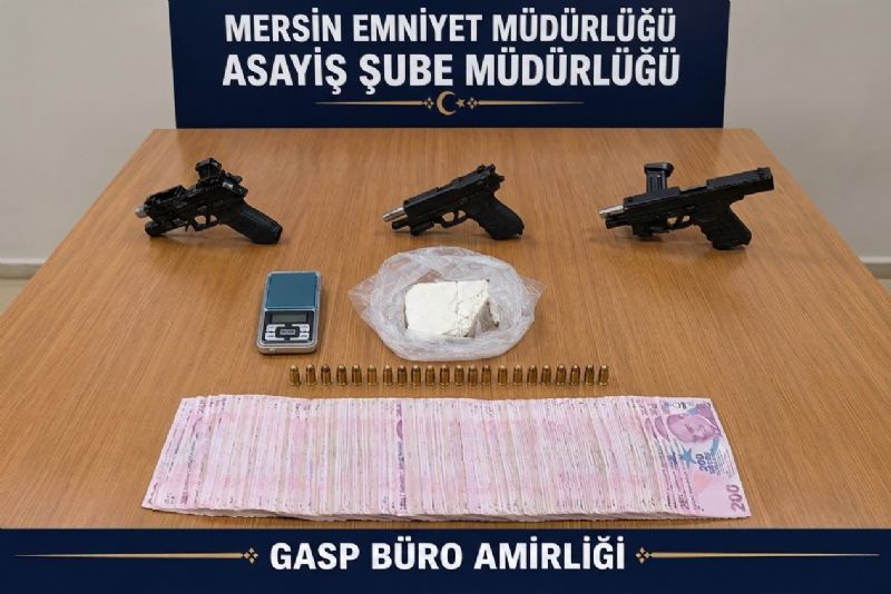 MERSİN'DE EV KURŞUNLAMA OLAYI AYDINLATILDI: 2 ŞÜPHELİ YAKALANDI