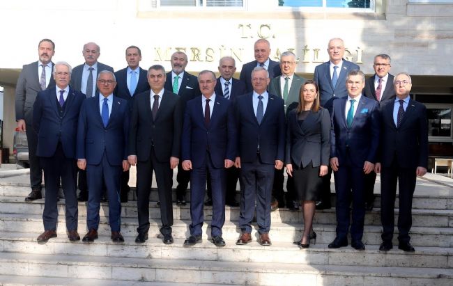 OSBÜK Yönetimi Mersin’de Toplandı