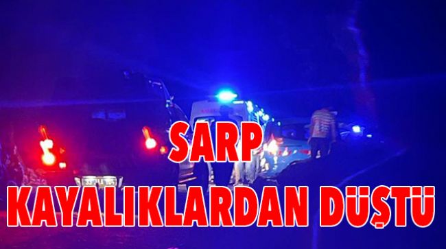 KAYALIKLARDAN DÜŞEN ÇOCUK HAYATINI KAYBETTİ