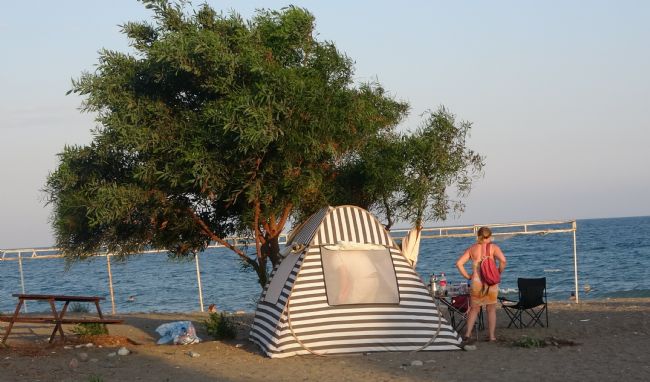 Erdemli’de Karavan ve çadır tatilini 40 bin kişi tercih etti