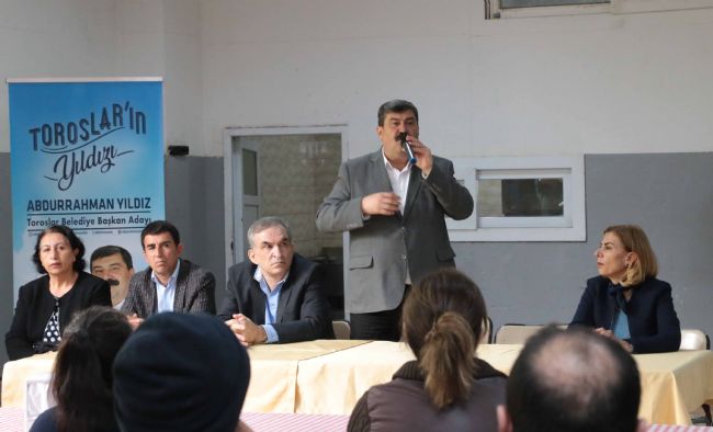 CHP’li Yıldız, işçilerle buluştu