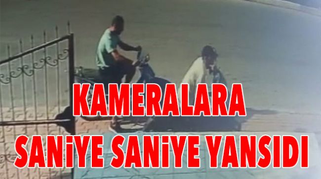 MOTOSİKLETİ İŞYERİNİN ÖNÜNDEN ÇALDILAR