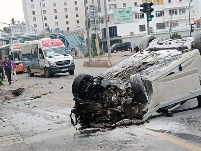Mersin'de kazaların %59'u kavşaklarda meydana geliyor