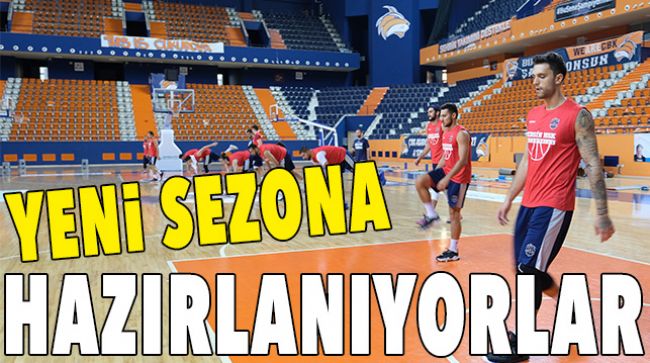 MSK ERKEK BASKETBOL TAKIMI SEZONUN İLK ANTRENMANINDA