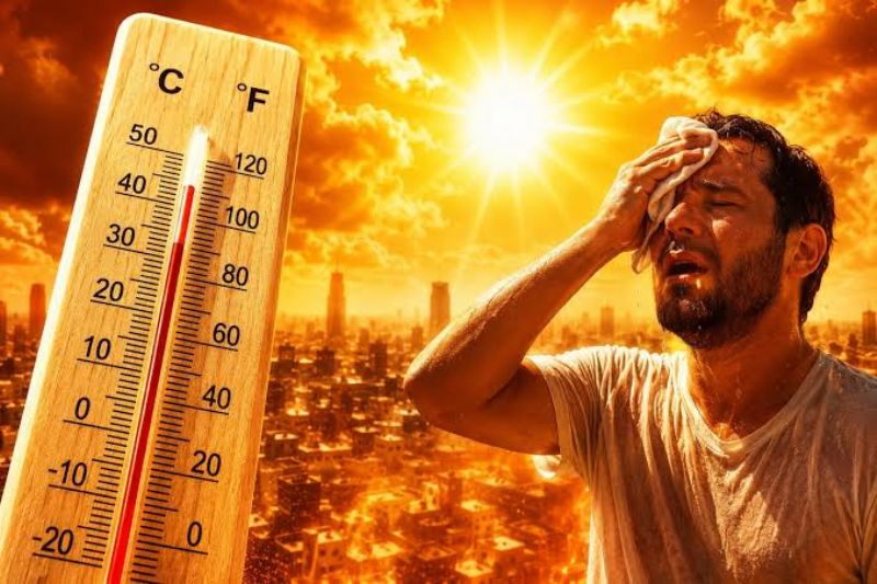 Mersin’de hissedilen sıcaklık 43 dereceyi bulacak!