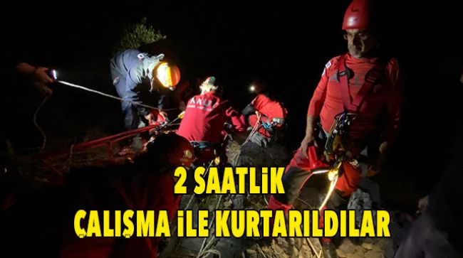MAĞARA’DA MAHSUR KALDILAR