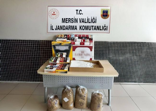 Mersin'de 28 bin adet makaron ele geçirildi
