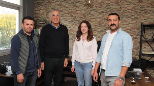 BAŞKAN TARHAN GÜNLÜK GAZETESİ’Nİ ZİYARET ETTİ