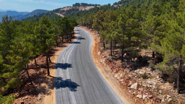Gülnar’ın hayati güzergahı yenilendi