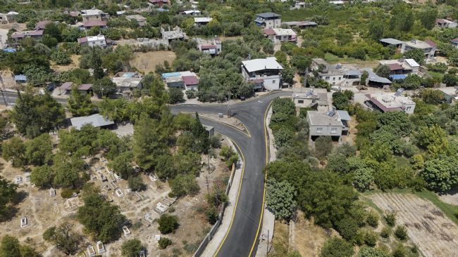 Gülnar’ın caddeleri şimdi daha da konforlu