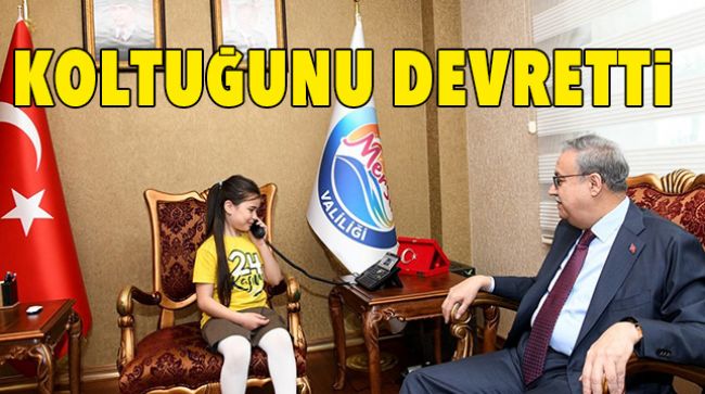 KOLTUĞUNU BİR GÜNLÜĞÜNE DEVRETTİ