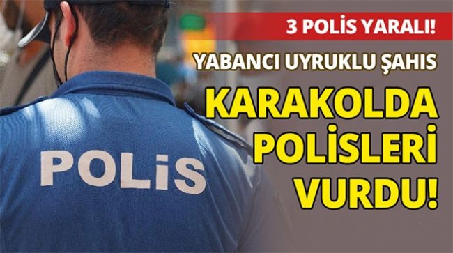 YABANCI UYRUKLU ŞAHIS KARAKOLU TARADI