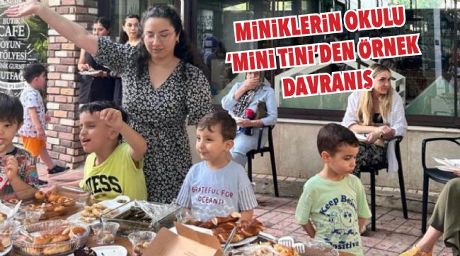 MİNİ TİNİ’Lİ ÇOCUKLAR YÜREKLERE DOKUNDU