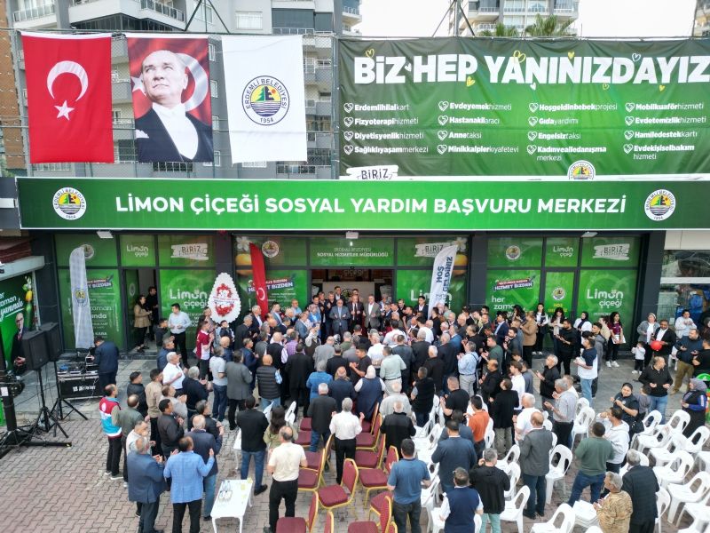 ERDEMLİ'DE SOSYAL YARDIMLAR İÇİN YENİ MERKEZ AÇILDI