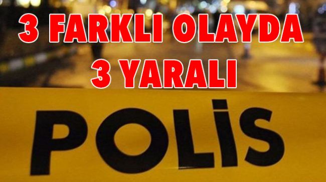 TARSUS’TA 3 FARKLI OLAY