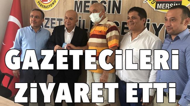 MÜDÜR ASLAN, GAZETECİLER İLE BULUŞTU