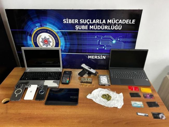 Mersin'de sahte ilanlarla dolandırıcılık yapan 3 şüpheli yakalandı