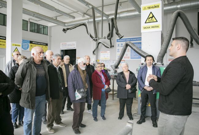 Emekliler Belediye Hizmetlerini Yerinde İnceledi