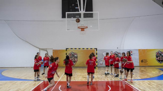 MERSİN'DEN GENÇ BASKETBOLCULAR, GELİŞİM KAMPINA KATILDI