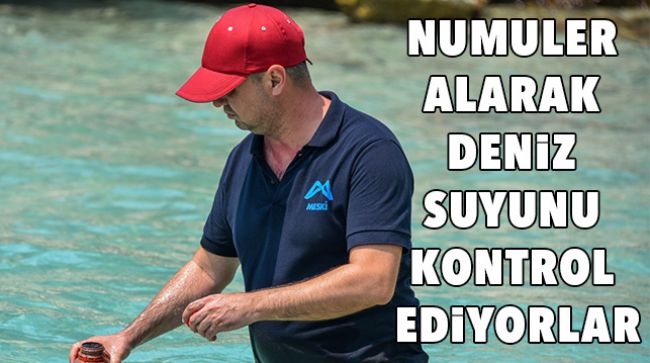 DENİZ SUYU DÜZENLİ OLARAK KONTROL EDİLİYOR