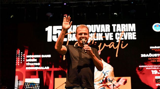 BAŞKAN SEÇER KARADUVAR FESTİVALİNE KATILDI