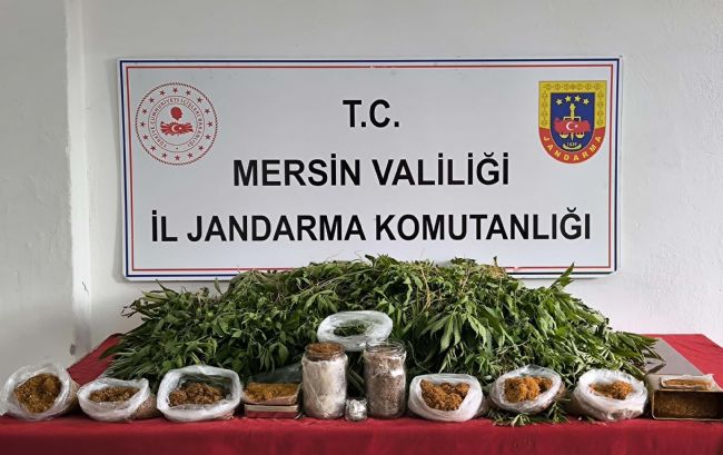 Mersin'de uyuşturucu operasyonu: 1 gözaltı