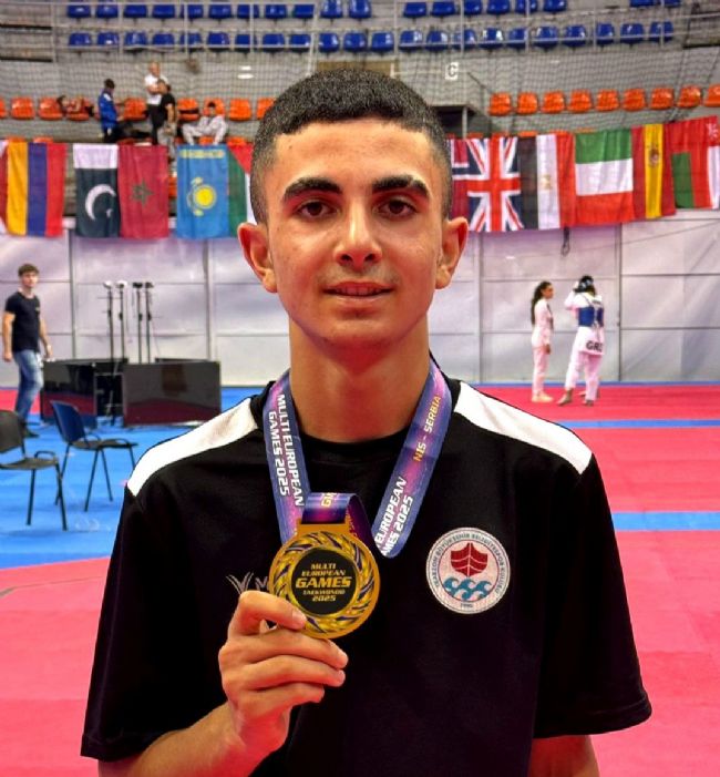 Mersinli Milli Sporcu, Avrupa Şampiyonu oldu