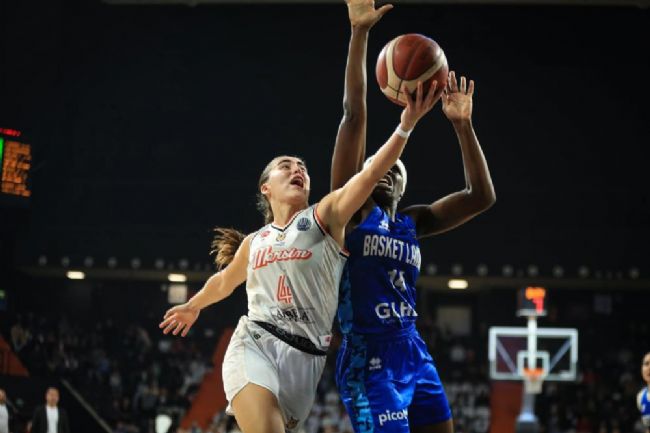 ÇBK Mersin, Fransız Rakibi Basket Landes’i 74-67 Yenerek Birinciliği Garantiledi