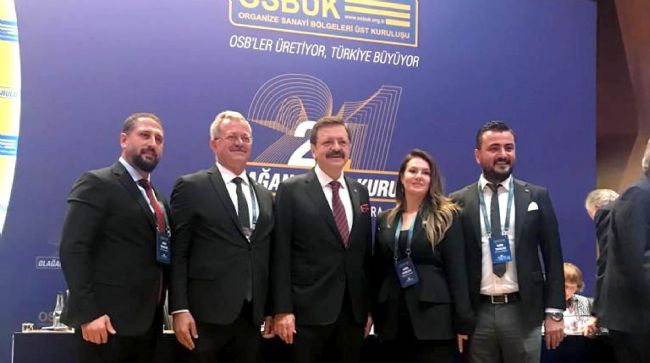 SABRİ TEKLİ OSBÜK YÖNETİMİNDE