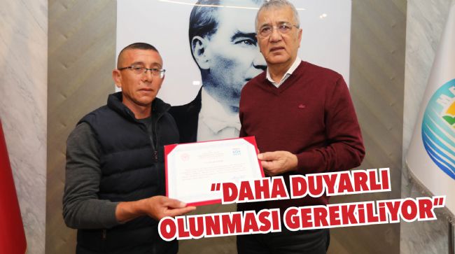 MEZİTLİ BELEDİYESİ PERSONELİ, GENÇ KIZA UMUT OLDU